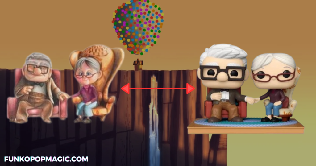 funko pop carl y ellie 100 años