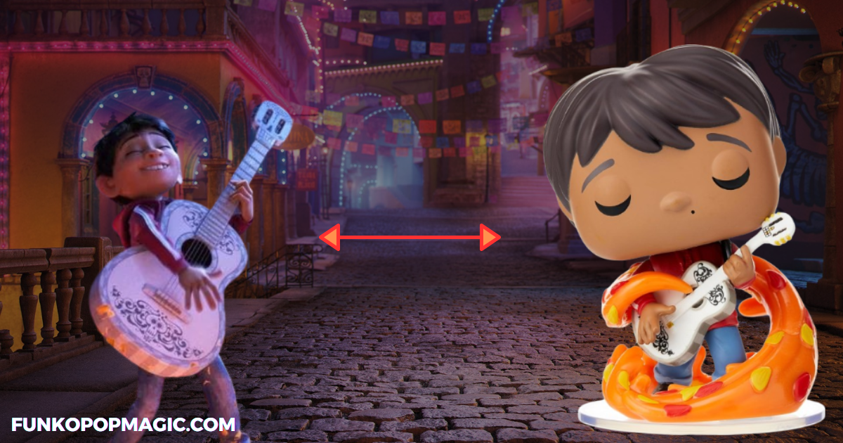 funko pop coco miguel with guitar