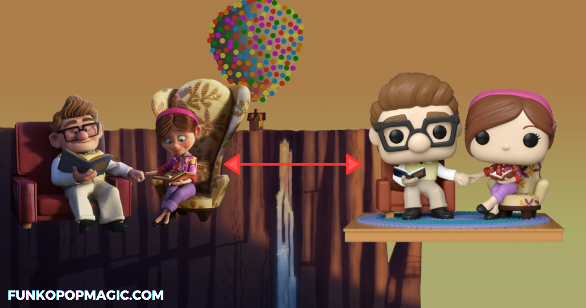 carl y ellie funko pop