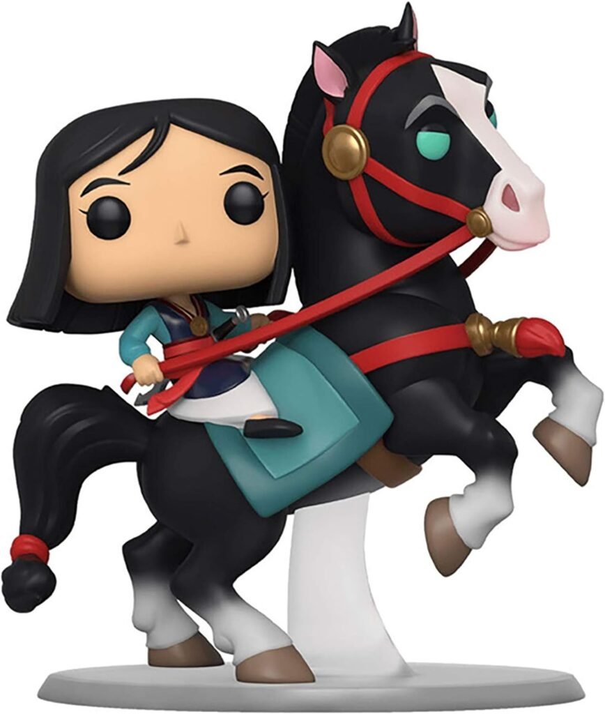 mulan on horse funko pop