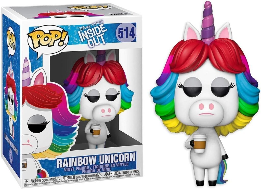 funko del unicornio de inside out