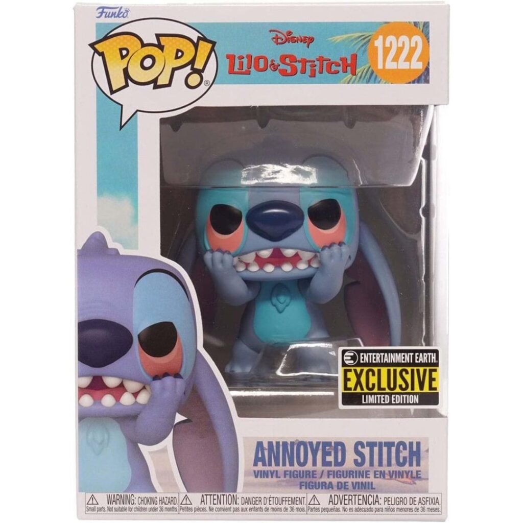 funko stitch annoyed